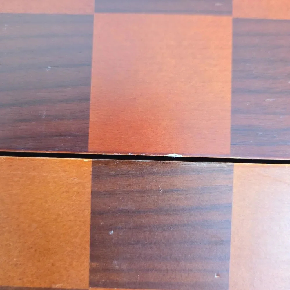 Cardinal Chess & Checkers Set Folding Board Wooden Pieces Complete Game
